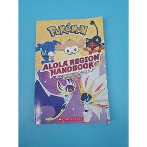 Pokemon Alola Region Handbook Scholastic Paper Back